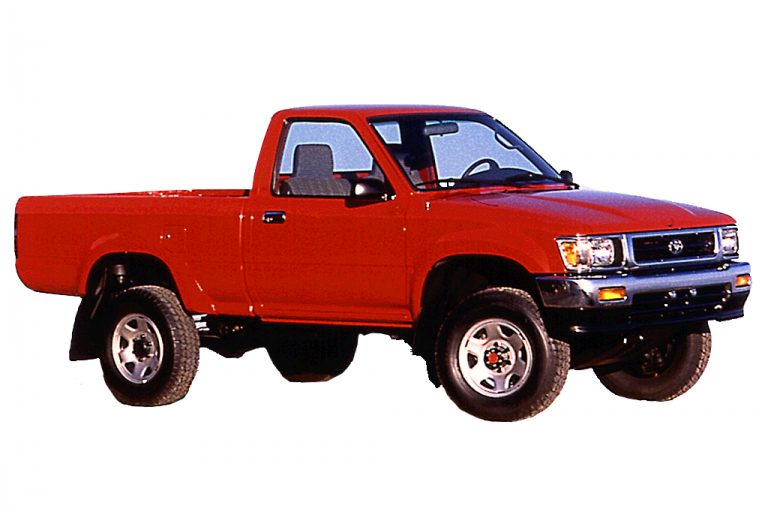 Red Toyota Pickup