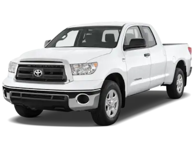 White Toyota Tundra