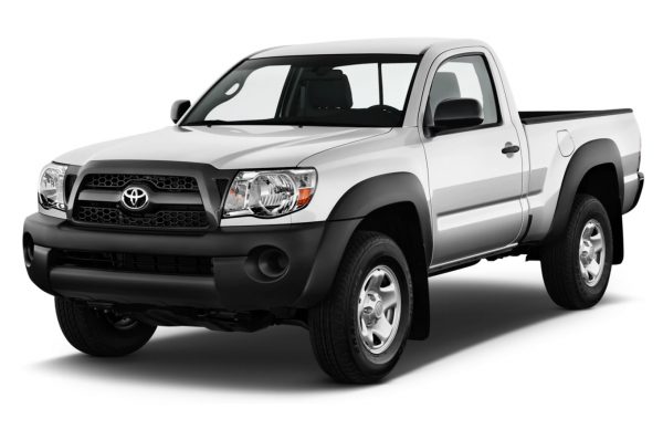 Silver Toyota Tacoma